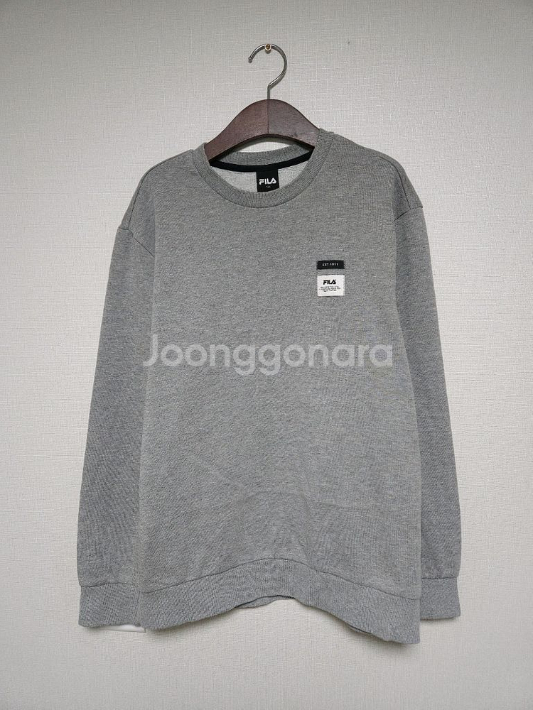 휠라 기모 맨투맨 (100/L)--0