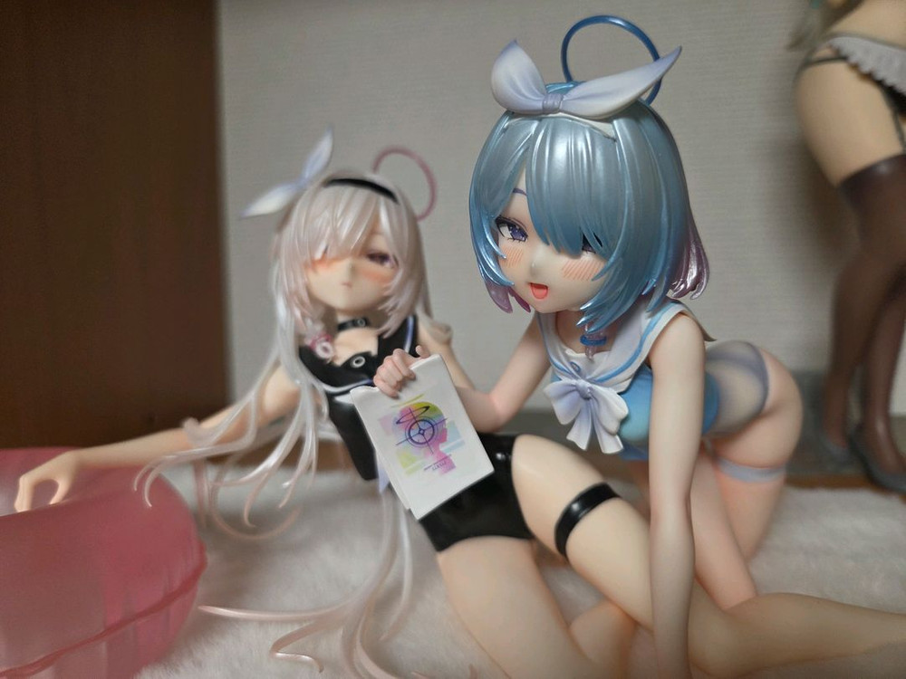 블루아카이브 yujia 아로나, 프라나 레진 피규어 세 이미지