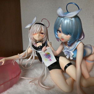 블루아카이브 yujia 아로나, 프라나 레진 피규어 세