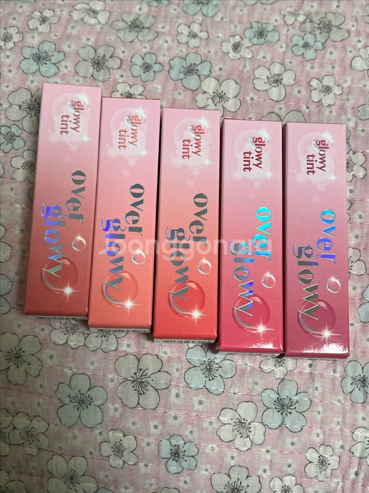 에뛰드 오버글로이틴트 깜고로즈젤리,또리한애플레드,치유의--1