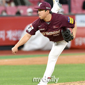 키움히어로즈 문성현 실착 유니폼