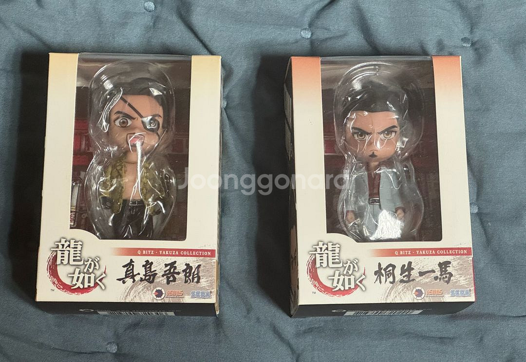 용과 같이 피규어 큐비츠 마지마 고로 키류 카즈마--0