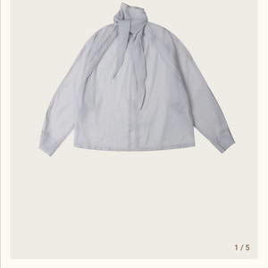 리본빛 ribbon Raphia Sheer Blouse