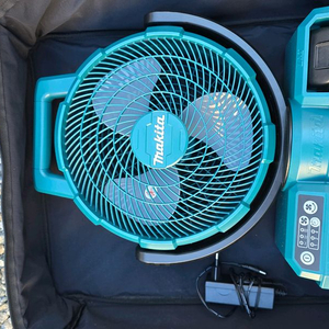 마끼다 선풍기(dcf203)+수납가방+디월트배터리어댑터