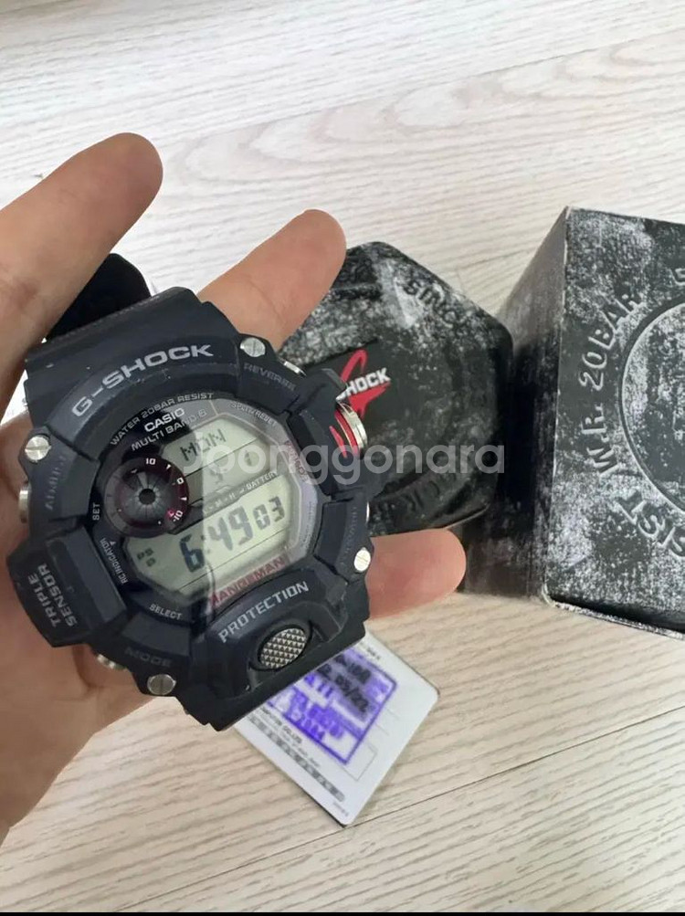 지샥 GW-9400-1DR 레인지맨( 구냥이 )--0