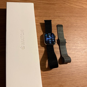 애플워치10 내추럴 티타늄 42mm 셀룰러 (풀박)(에