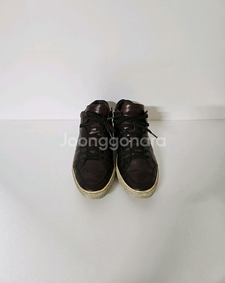 260)토즈 Tods 남성 가죽 스니커즈--0