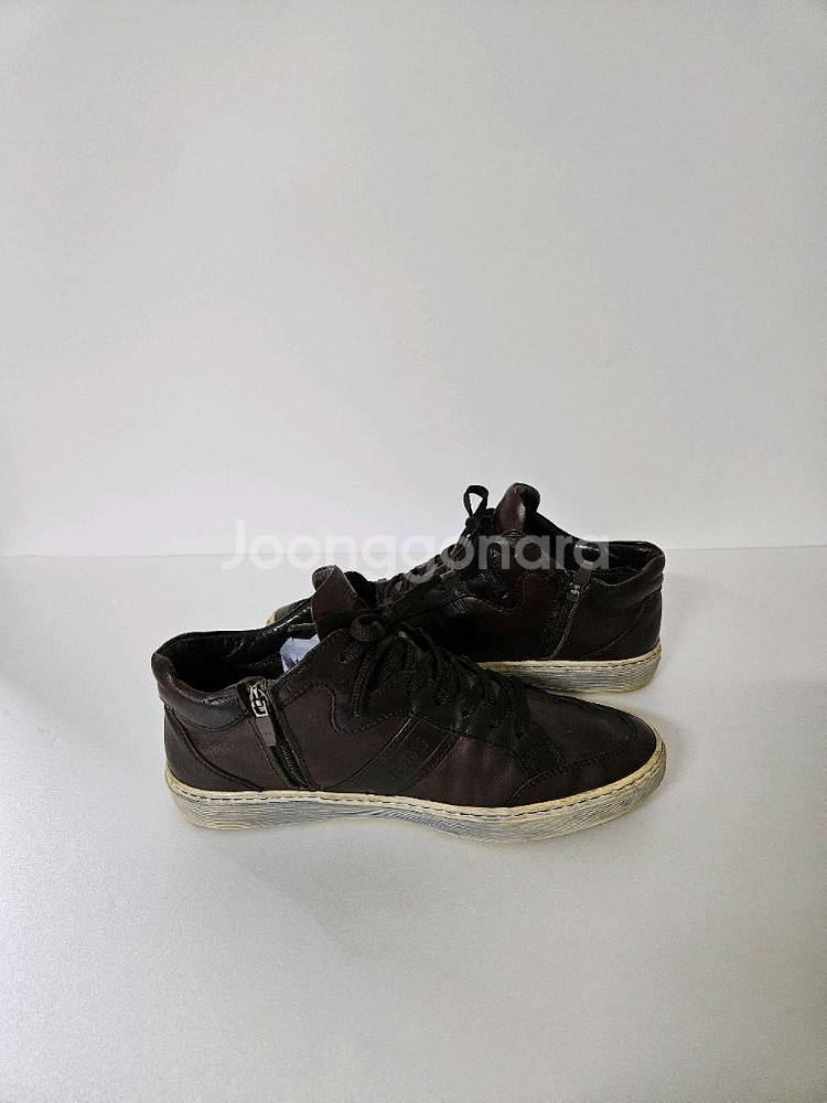 260)토즈 Tods 남성 가죽 스니커즈--4