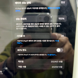 iPad mini 7 스페이스 그레이 256 와이파이