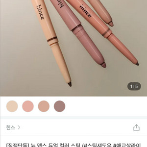 힌스 뉴 뎁스 듀얼 컬러 스틱 02 쿨 애교트임