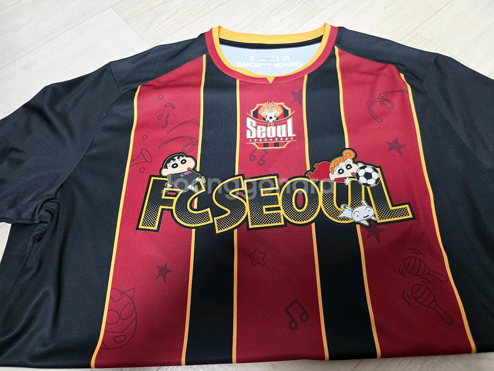 FC서울 짱구콜라보 유니폼 문선민마킹--0