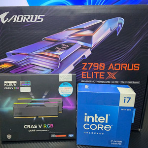 14700K, Z790 어로스 엘리트X, 32GB