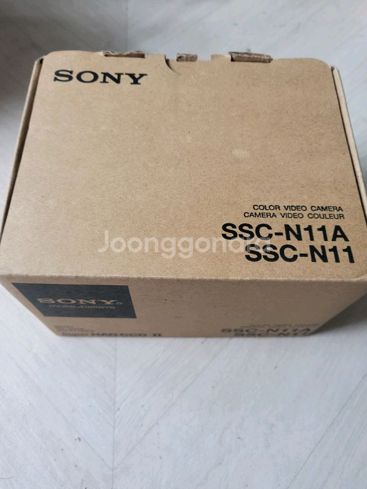 새상품/소니 컬러 비디오 카메라 SSC-N11A--0
