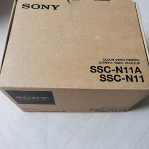 새상품/소니 컬러 비디오 카메라 SSC-N11A