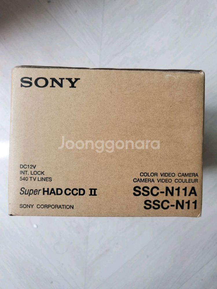 새상품/소니 컬러 비디오 카메라 SSC-N11A--4