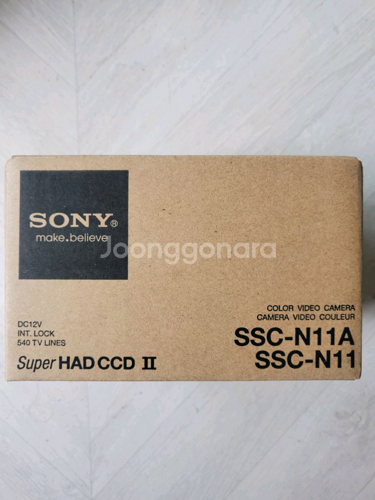 새상품/소니 컬러 비디오 카메라 SSC-N11A--2