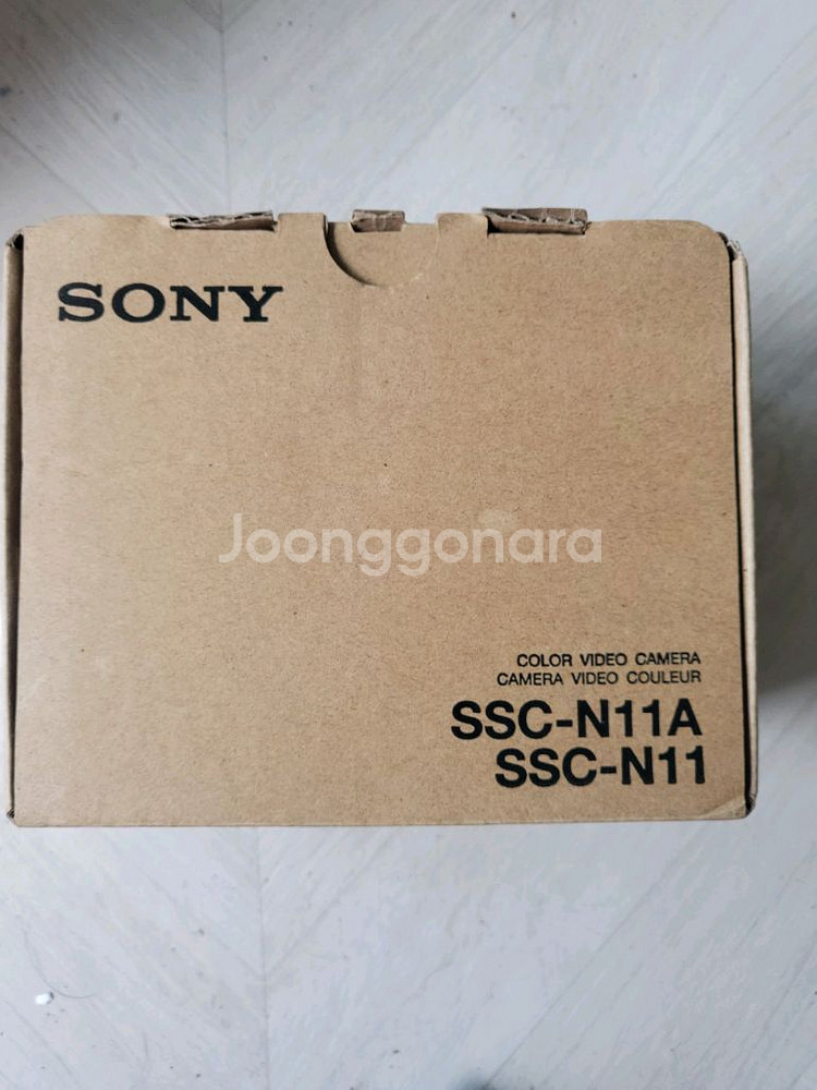 새상품/소니 컬러 비디오 카메라 SSC-N11A--1