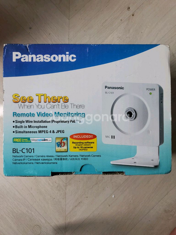 새상품/Panasonic BL-C101 네트워크 카메라--0