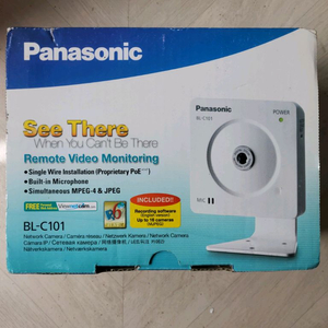 새상품/Panasonic BL-C101 네트워크 카메라