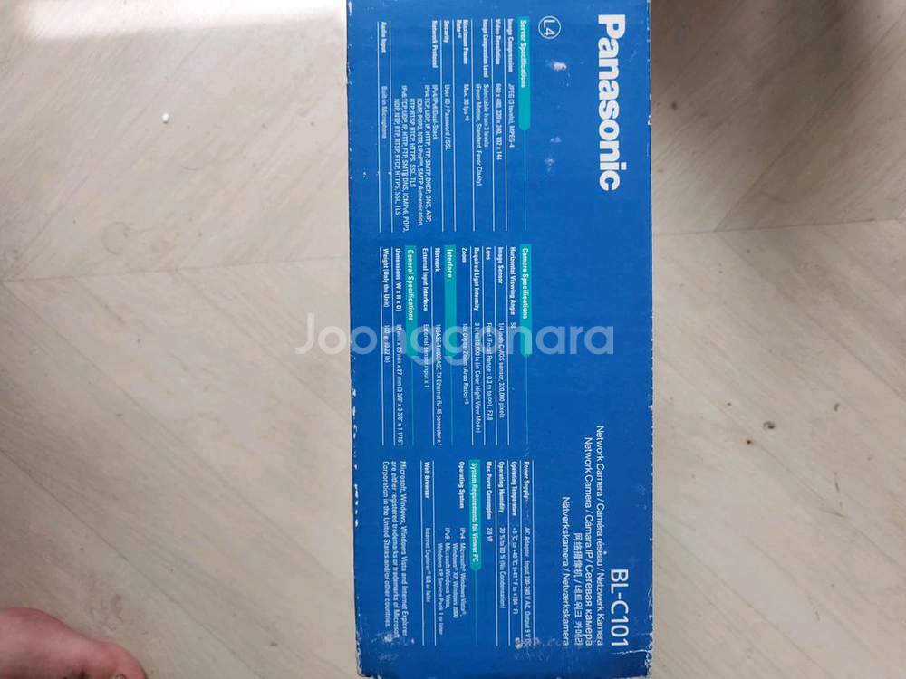 새상품/Panasonic BL-C101 네트워크 카메라--4