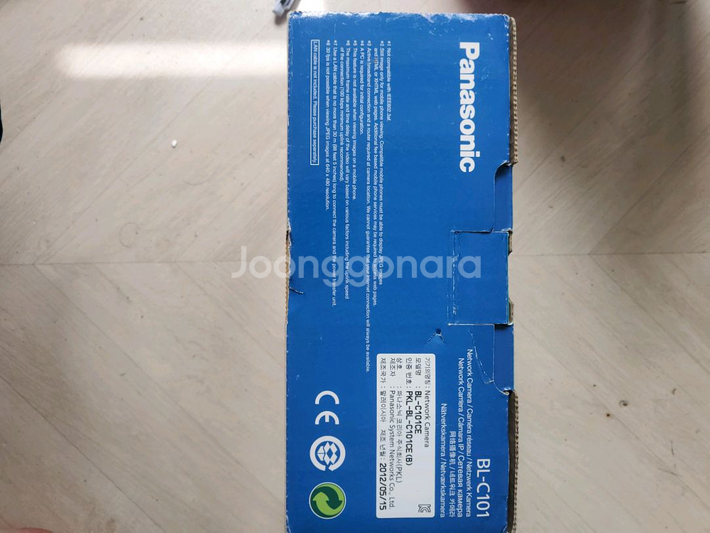 새상품/Panasonic BL-C101 네트워크 카메라--5