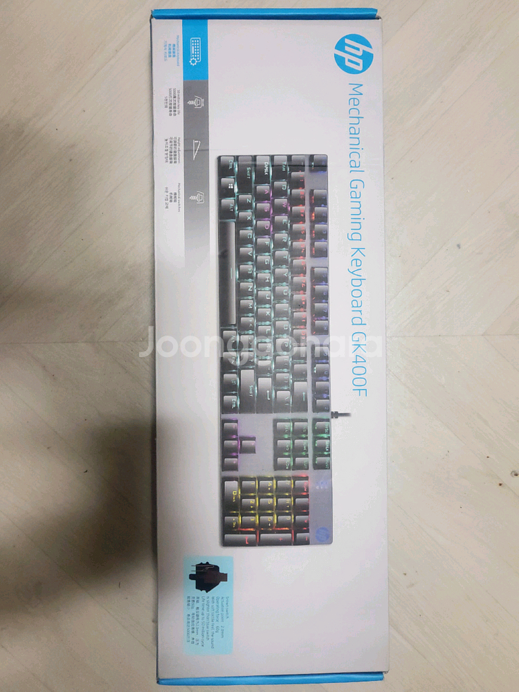 HP 게이밍 키보드 GK400F--0