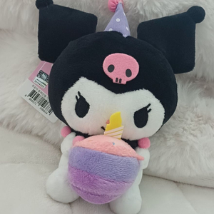 쿠로미 생일축하 가방걸이 키링 인형 정품 새상품