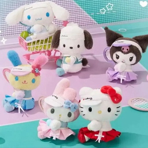 미개봉 산리오 중국 정품 신규 테니스 학원 인형 키링