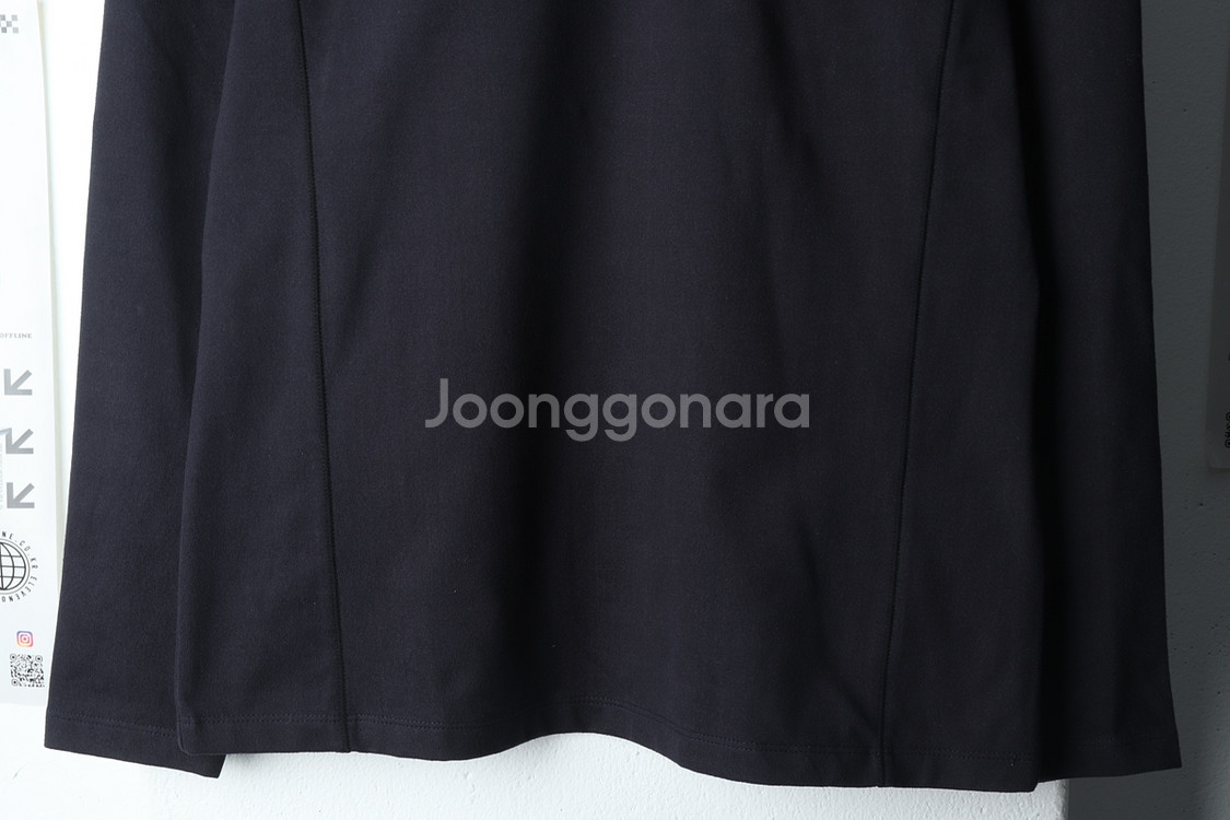 W(L) JDX 카라 긴팔티셔츠 골프 반집업 레이어드--3