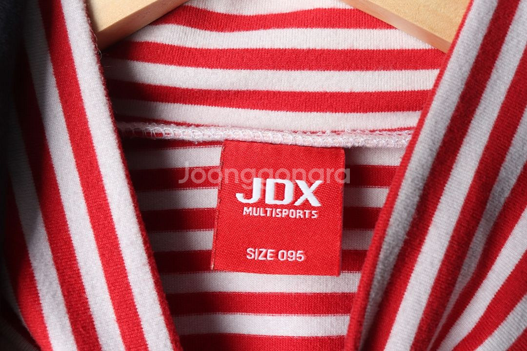 W(L) JDX 카라 긴팔티셔츠 골프 반집업 레이어드--6