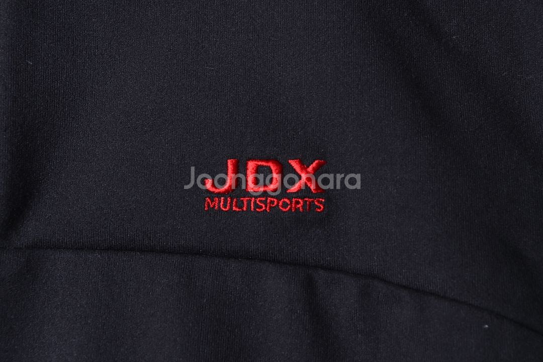 W(L) JDX 카라 긴팔티셔츠 골프 반집업 레이어드--4
