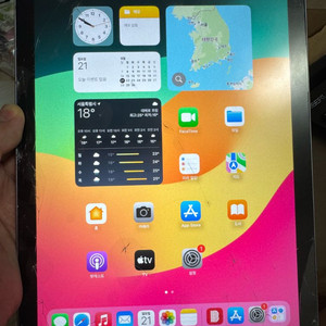 아이패드 6세대 128GB(패드 액정깨짐)+애플펜슬