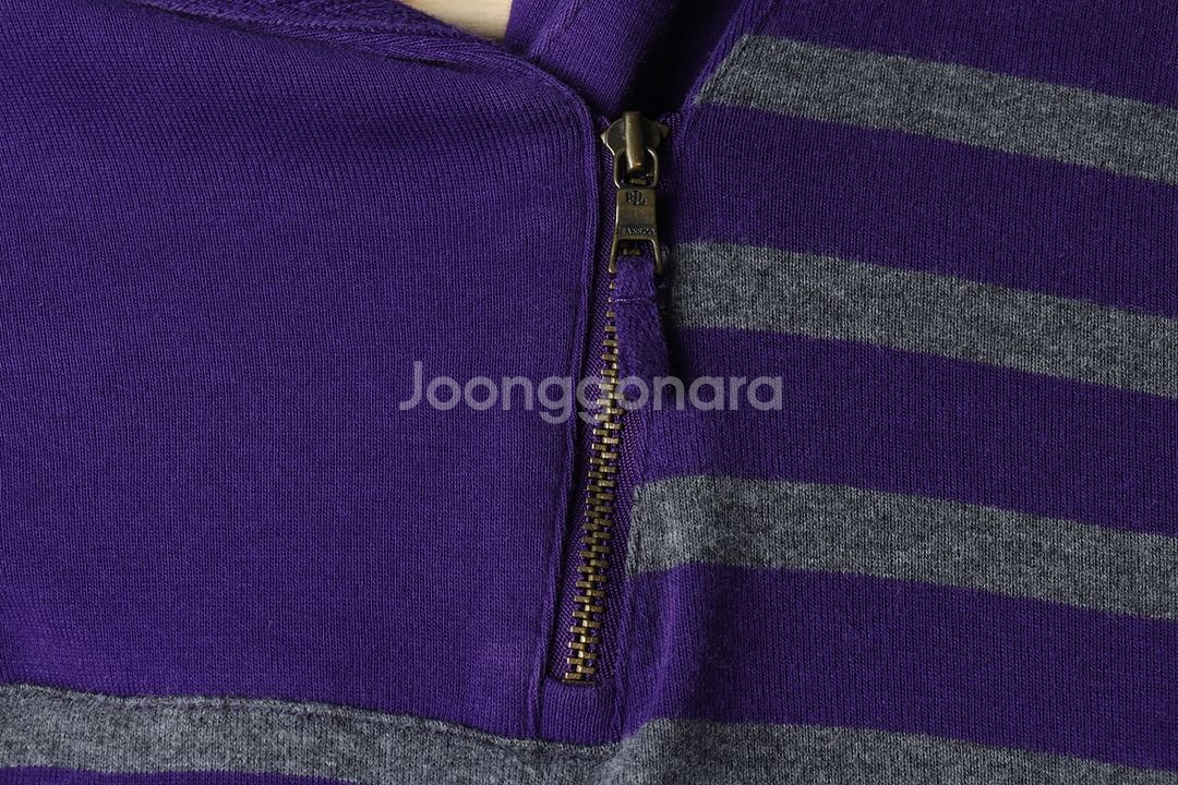 W(M-L) 폴로 랄프로렌 카라 긴팔티셔츠 스트라이프--4