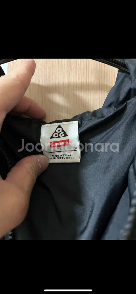 ACGx슈프림 아노락 S 팝니다--9