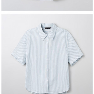 스파오 여성오버핏셔츠