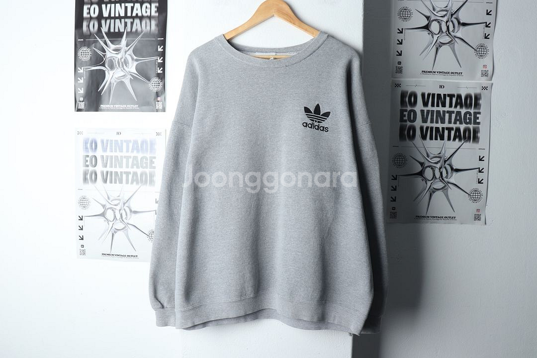 (2XL-3XL) 아디다스 맨투맨 티셔츠 년대 올드--1