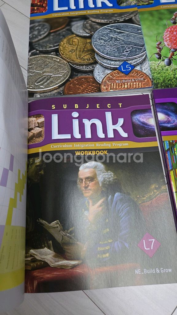 subject link L5~L9 총5권. 새상품--3