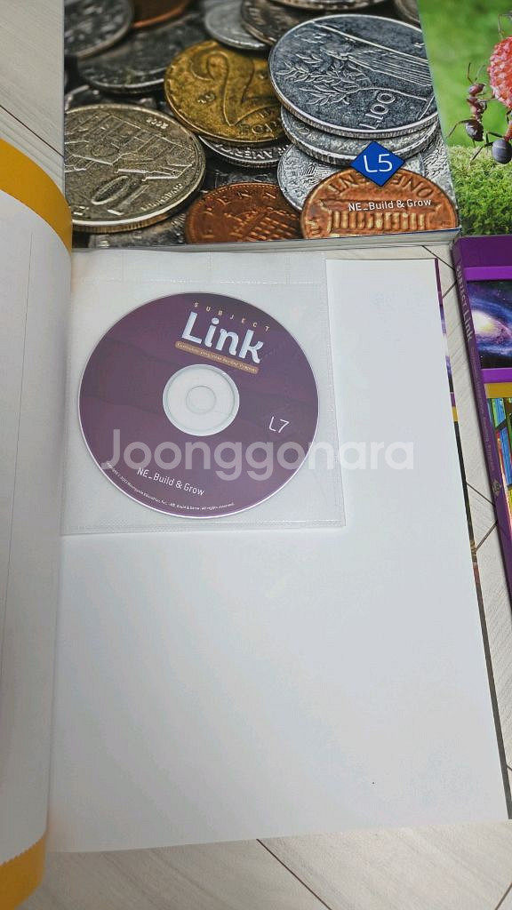 subject link L5~L9 총5권. 새상품--2