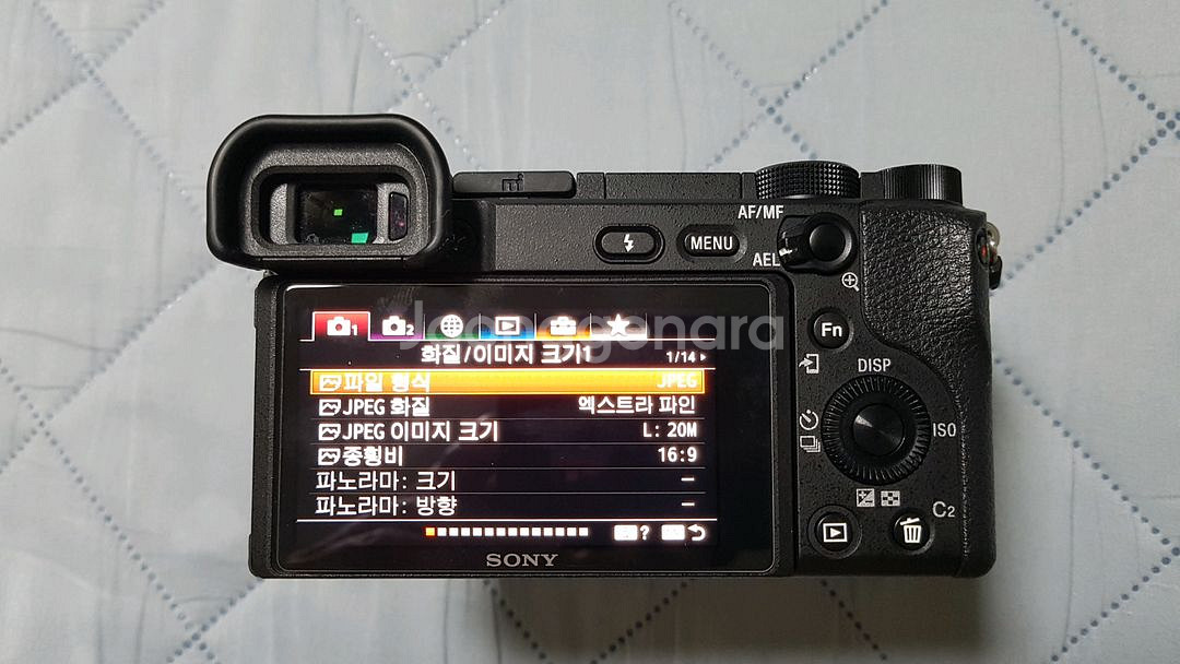 소니 미러리스 카메라 a6400--3