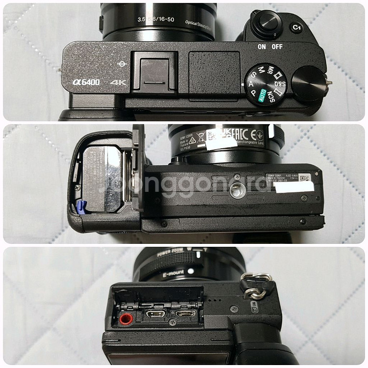 소니 미러리스 카메라 a6400--4