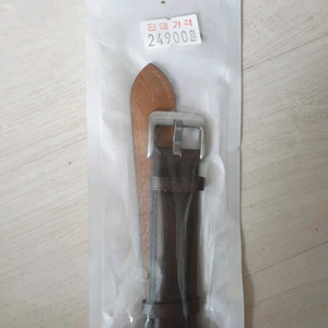 갤럭시워치 가죽 스트랩 브라운