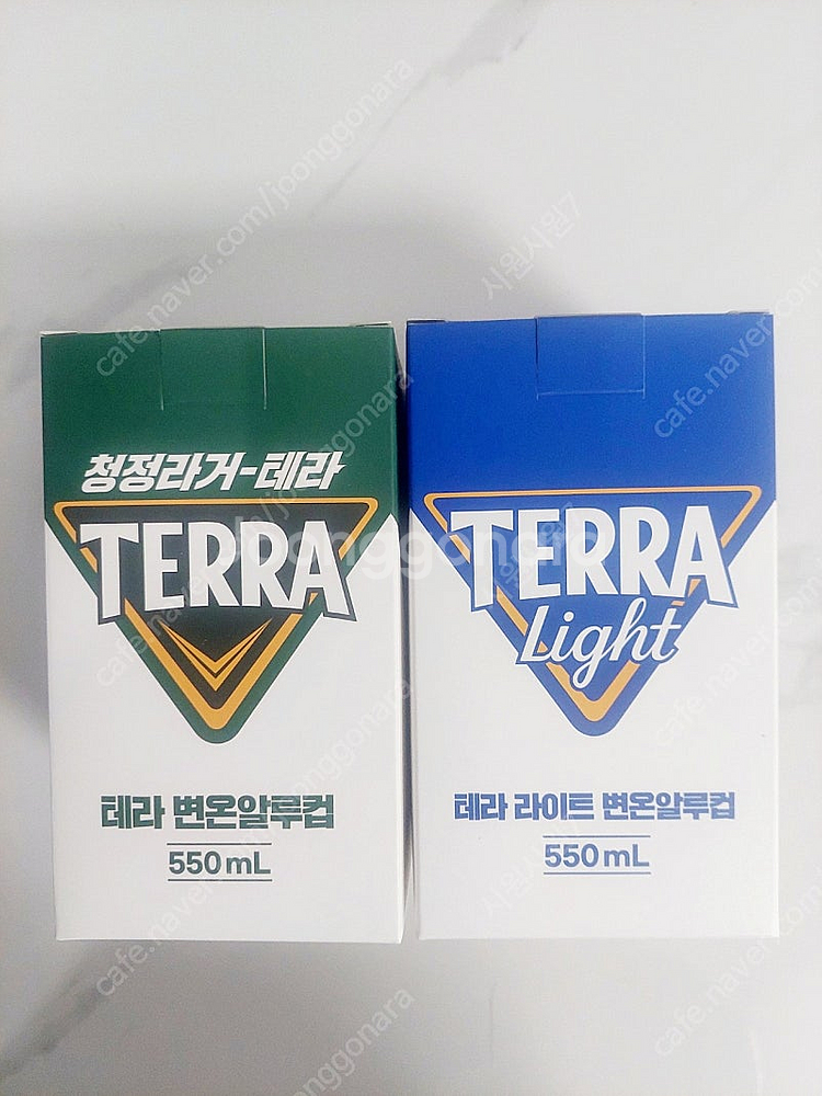 테라 변온알루컵 변온잔 변온컵 맥주잔 진로 신상--2