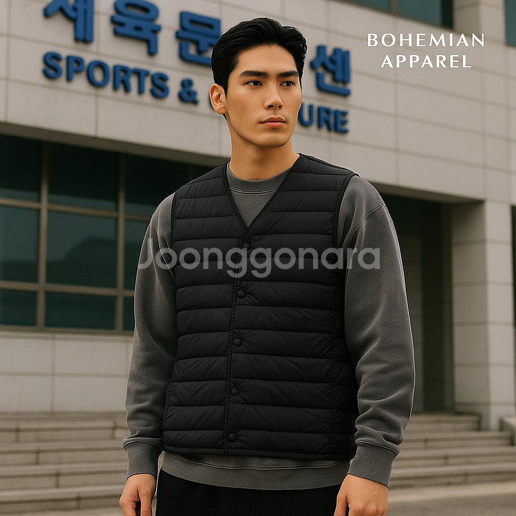 [남자 95]테이트 에어라이트 다운 베스트조끼--8