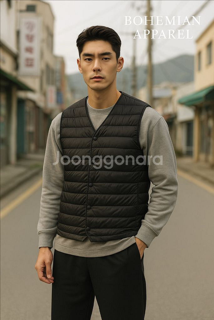 [남자 95]테이트 에어라이트 다운 베스트조끼--7