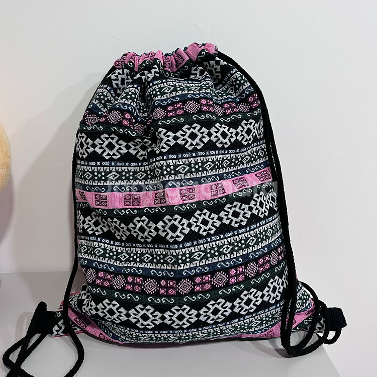 미사용 양면 조리백 백팩 스트링백팩--1