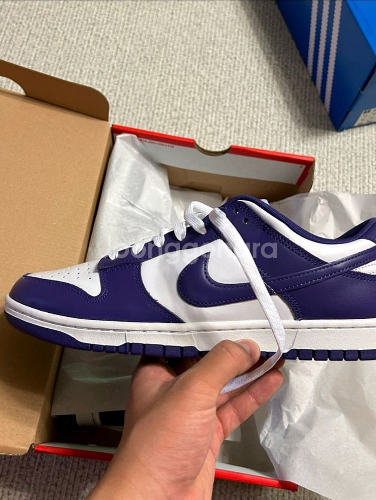 나이키 덩크로우 코드퍼플 290--0