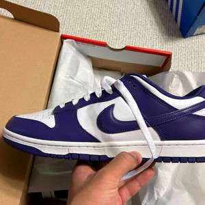 나이키 덩크로우 코드퍼플 290