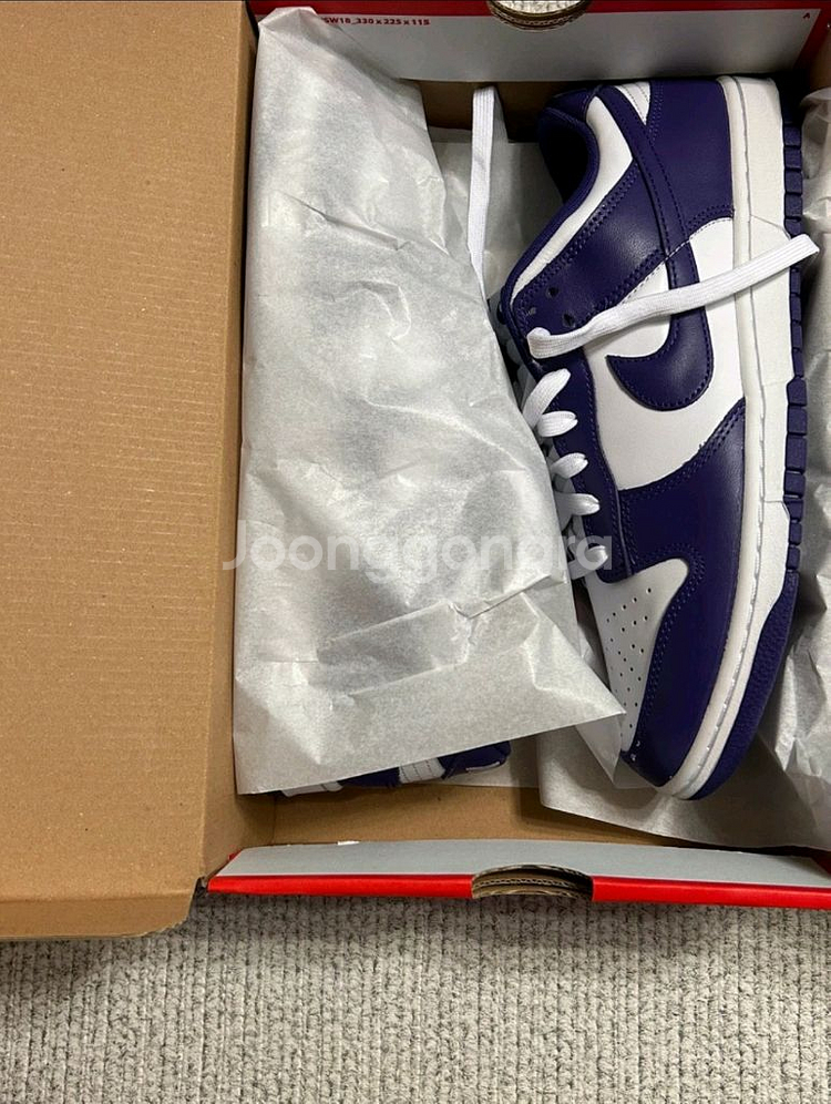 나이키 덩크로우 코드퍼플 290--1