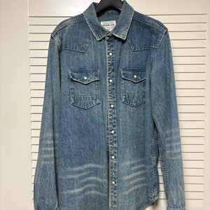 올세인츠 ALLSAINTS 데님 웨스턴 셔츠 XL 팝니
