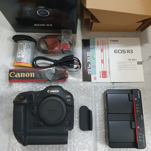캐논 코리아 정품 EOS R3 풀박스 깨끗